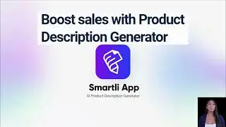 Boost sales with Product Description Generator -  Smartli AI is for you