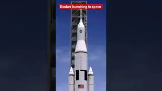 rocket launching in space #usmission #rocketlaunch #rocketlaunching
