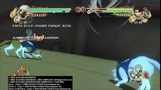 Summoning Earth Style Rashomon Fang Pursuit Jutsu Glitch | Naruto Ultimate Ninja Storm