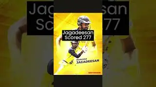 500 Runs in 50 Overs! World Record Broken by TN #shorts #cricket #vijayhazaretrophy #worldrecord