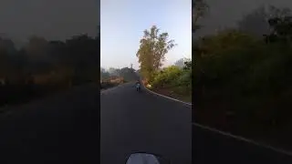Beautiful road in ganeshpuri