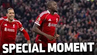 SPECIAL moment for IBOU KONATE!