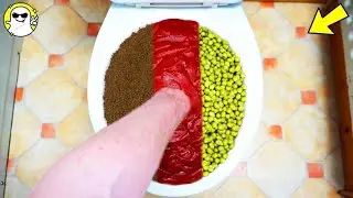 Will it Flush? Lots Of Gross Food Combos #53