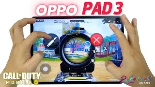 Oppo Pad 3 Call of Duty Mobile Gaming Review | FPS & Battery Drain test