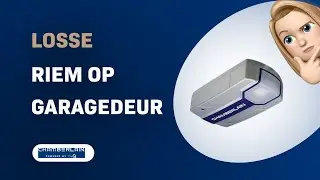 Hoe te repareren: losse riem op Chamberlain ML1000EV Garagedeuropener