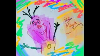 let's draw ice magic