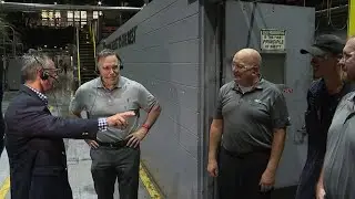 Senator Dave McCormick tours Scranton Army Ammunition Plant