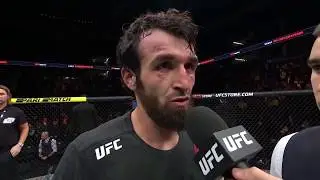 UFC Moscow: Забит Магомедшарипов - Cлова после боя