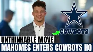 MAHOMES SPOTTED AT COWBOYS HQ TO FINALIZE FOUR-YEAR CONTRACT | Dallas Cowboys News