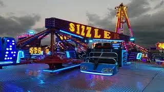 William percival Sizzler offride pov @ farrars Funfair Greasbrough 15/09/2021
