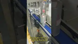 Automatic Tin Can Sealing Machine Price, China Factory Metal Can Closing Machine #Shorts