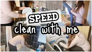 SPEED CLEAN WITH ME // XTREME CLEANING MOTIVATION 2020 // sara's corner cleaning video