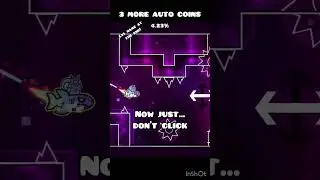 3 more AUTO COINS (silver coins) #geometrydash #gd #shorts
