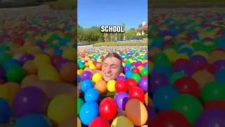 Какой школьный бассейн идеально подходит для крутой вечеринки? 🎉💦