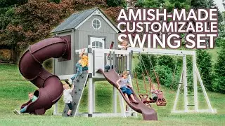 Mercury Swing Set Tour | Amish Built Backyard Fun