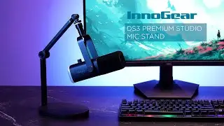 Level up your podcast setup with InnoGear Studio Mic Stand DS3!