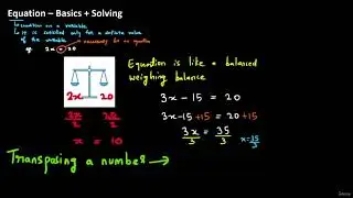 1  Equation Basics