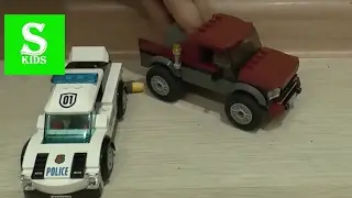 LEGO CITY Police Pursuit! Видео для детей!
