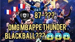 FRANCE players rating in PES 2019 to PES 2020(mobile) Ft Mbappe,Griezmann and Pogba