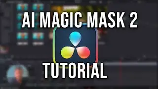 How to use Magic Mask 2 in Da Vinci Resolve - Change color of object