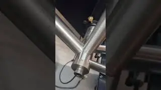 building a BikePolo frame from reynolds 631 butted tubing