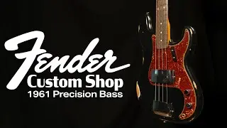 Fender Custom Shop 1961 Precision Bass | Relic Aged Black