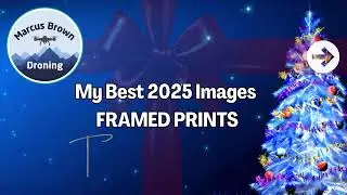 Framed Drone Photos from 2025 - the best Christmas Gift this year!