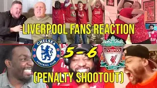 LIVERPOOL FANS REACTION TO CHELSEA 5 - 6 LIVERPOOL (PENALTY SHOOTOUT) | FANS CHANNEL