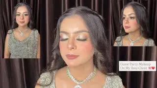 Wedding Guest Makeup Tutorial | Makeup On My Real Client | Detail knowledge ✅ ❤️
