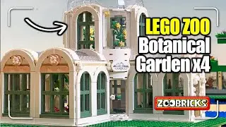 Строим ботанический сад LEGO из 4 наборов | LEGO Zoo