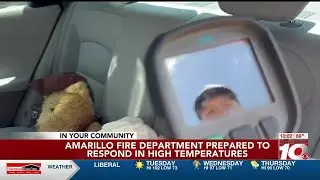 VIDEO: Amarillo Fire Department sees increase in heat-related medical calls