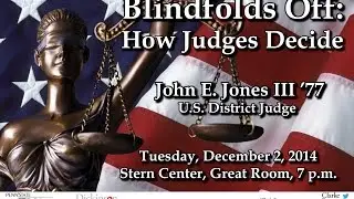 Blindfolds Off: How Judges Decide
