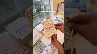pov: you join my mail club! #snailmail #snailmailideas #snailmaillove #coloringcommunity #coloring