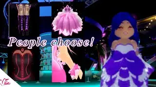 People DECIDE what should I WEAR in ROYALE HIGH