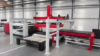 TCI Cutting | Dynamicline Fiber 2040 Automation Systems Load and Unload&reg;