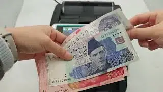 FJ-0721 model mix cash counting machine with fake note detection #pakistan