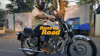 The RE Machismo 500 our longest restoration journey!!!