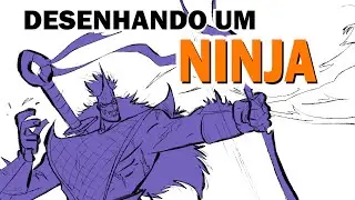 Como Desenhar um Ninja do ZERO!