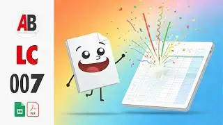 LC007 Решение для извлечения данных из PDF-файлов в Google Таблицы с помощью Apps Script