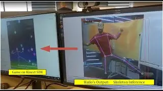 game controller using Hailo8 (the new neural network processor)