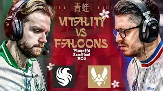 VITALITY vs FALCONS || BLAST Rivals 2025 Season 2 || SEMIFINAL || BO3 || HIGHLIGHTS