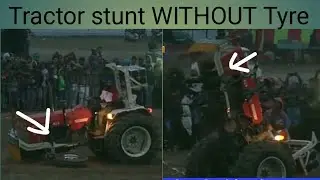 Happy Mahla Tractor Stunt Without Tyre