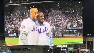2024 Mets - Darryl Strawberry First Pitch 10/16/24
