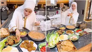 فطار الجمعه 😋 الفطار المصري الاصيل 😍