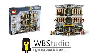 [WBS] Lego 10211 Grand Emporium+Light Kit