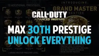 FREE ADVANCED WARFARE MASTER PRESTIGE + UNLOCK ALL + CUSTOM CLASSES (XBOX360/ONE ONLY) ADD TO JOIN!