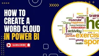 How to Create a Word Cloud in Power BI | Step-by-Step Guide