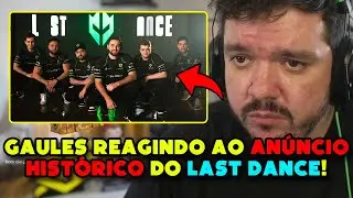 GAULES REAGINDO AO AN&Uacute;NCIO HIST&Oacute;RICO DO LAST DANCE!