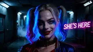 Harley Quinn in the Abandoned Hospital | Cinematic AI Short Film
