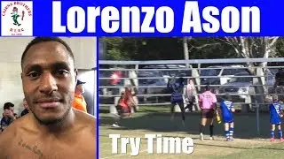 2018 Lorenzo Ason Try ~ Cairns Brothers v Tully Tigers 3-6-18